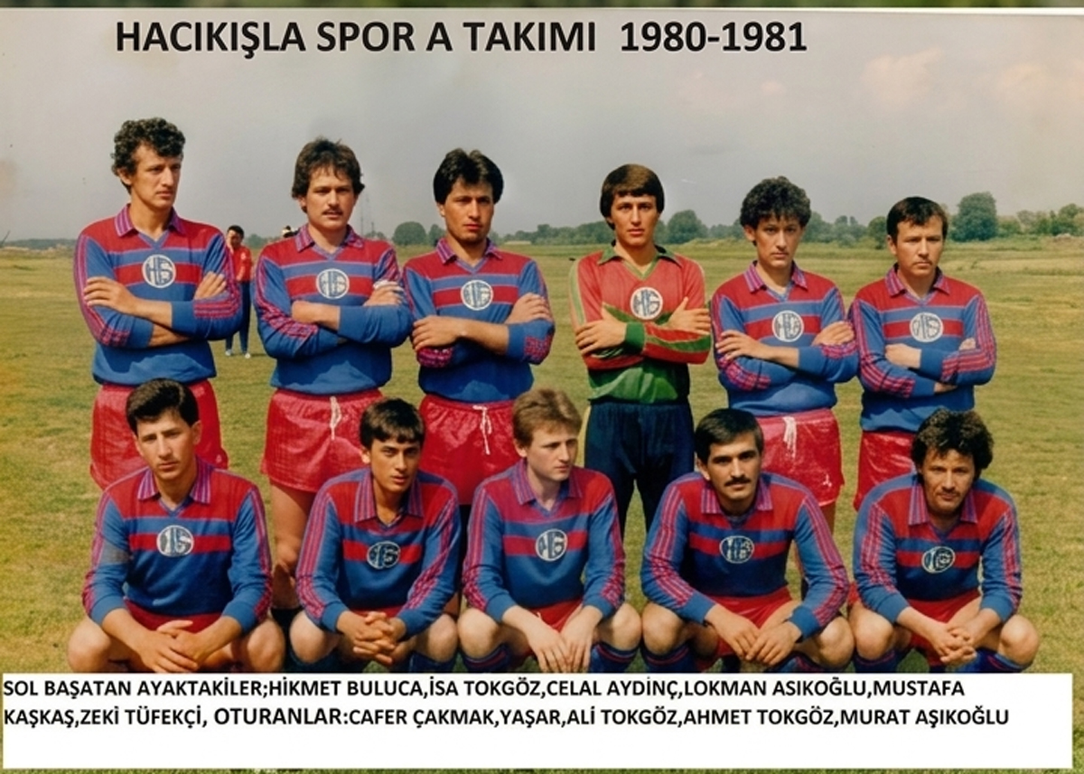 Hacıkışla Spor Kulübü takım fotoğrafı